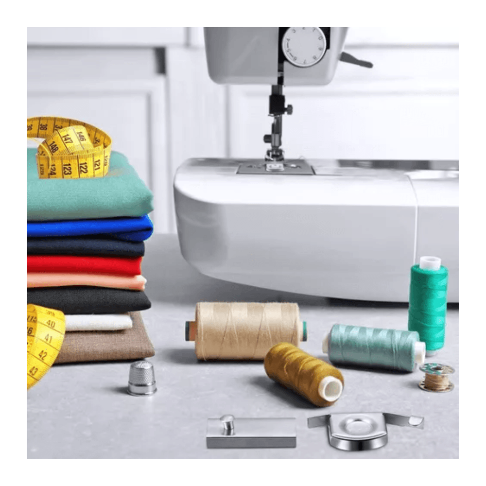 Guía de costura magnética para máquina de coser, 2 piezas de accesorios  para máquina de coser de guía de pie de costura