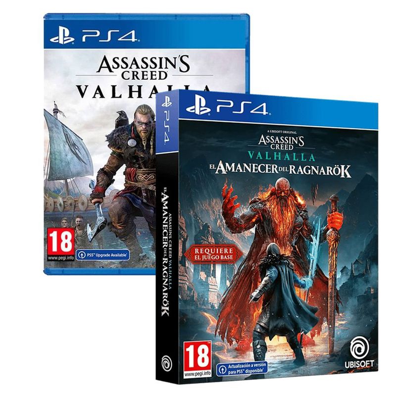 Assassins Creed Valhalla Playstation 4 + Taza SONY