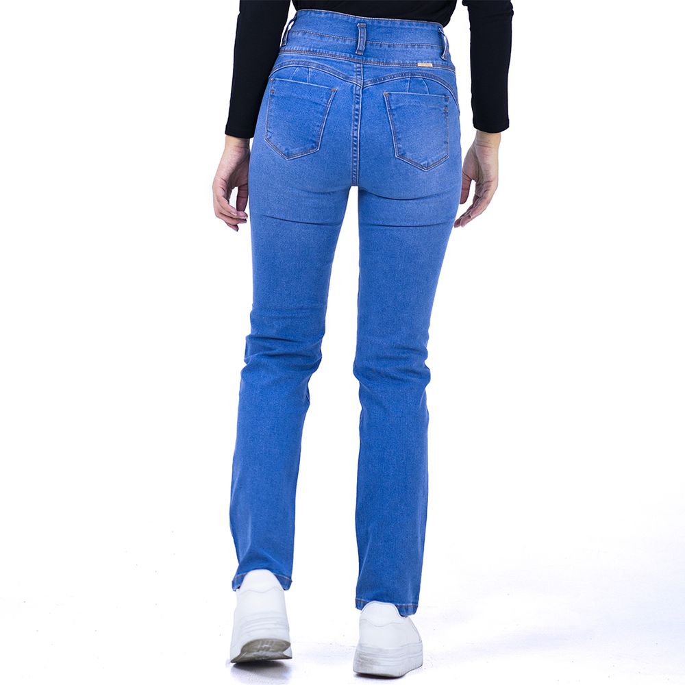 Jean Recto para Mujer Parada111 Georgia Color Azul Talla 32 I Oechsle