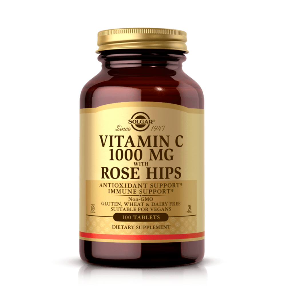 Vitamin C 1000 Mg With Rose Hips 100 Tab