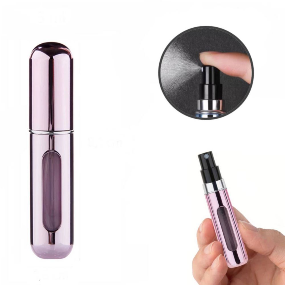 Atomizador De Perfume Portátil 5ML Cool Bags Rosado