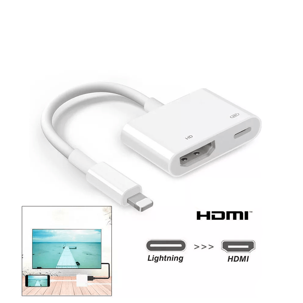 Cable HDMI a iPhone 2m Negro – USAMS PERÚ