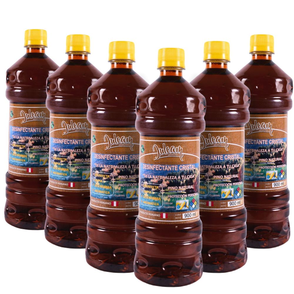 Desinfectante Cristal Julcam Pino por 900 ml