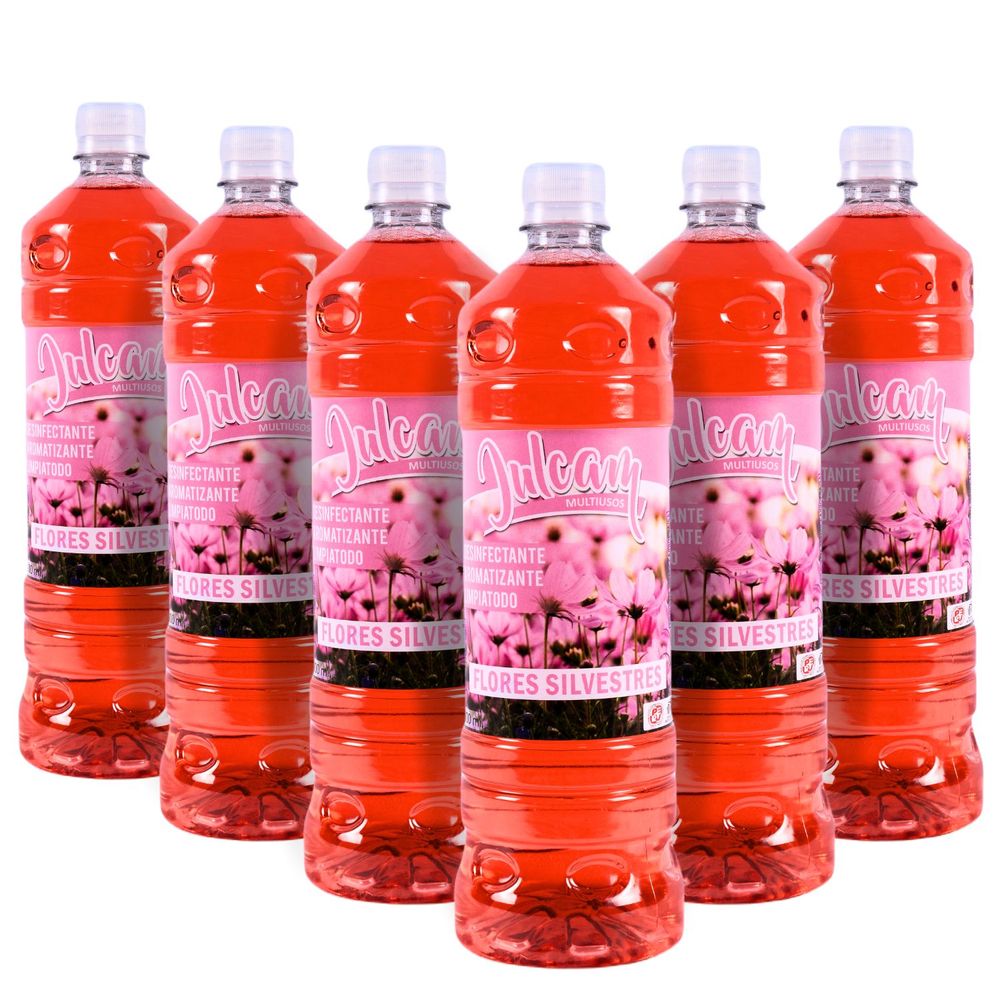 Desinfectante Cristal Julcam Flores por 900 ml