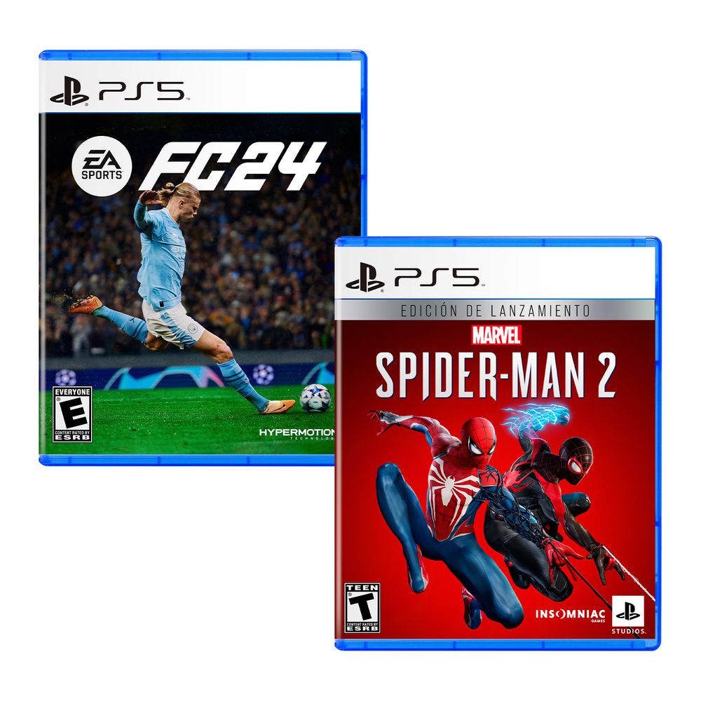Juego Ea Sports Fc 24 + Spider Man 2 Playstation 5