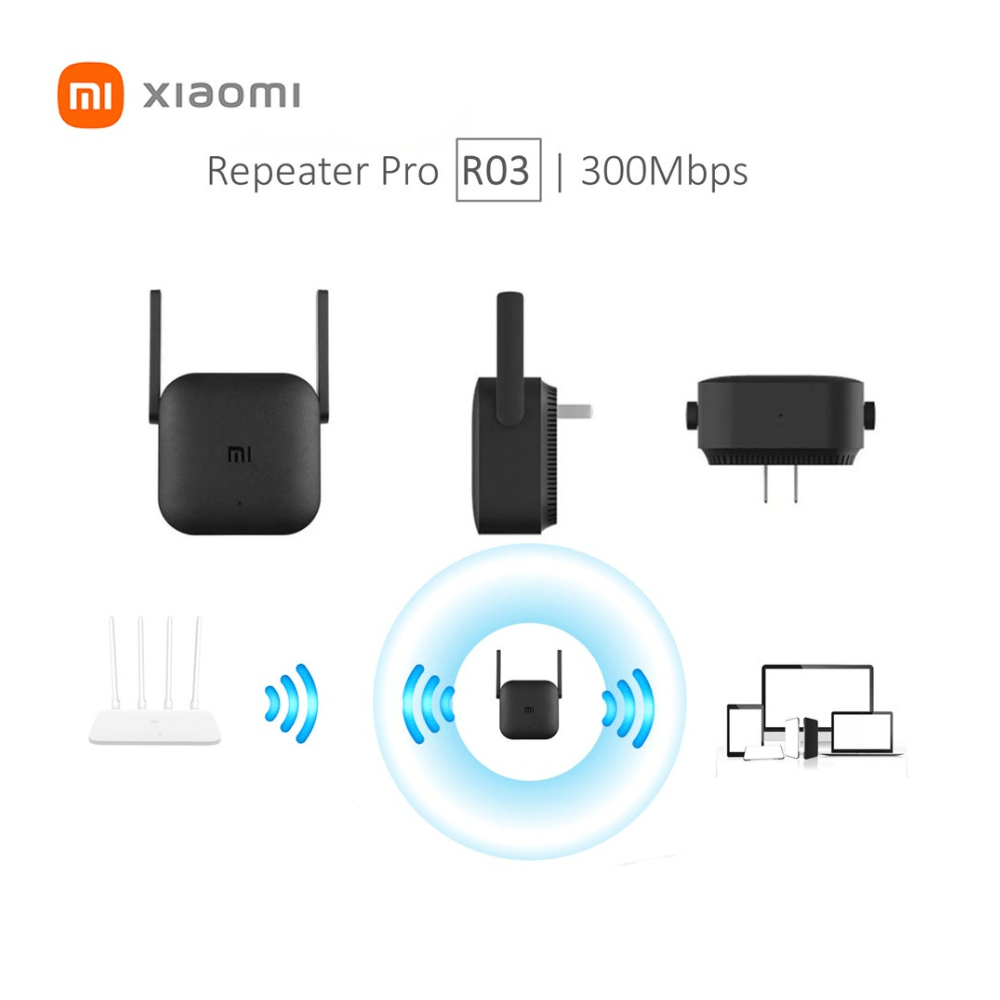 Repetidor Wifi Xiaomi - Amplificador De Señal Wifi 300 mpbs Original XIAOMI