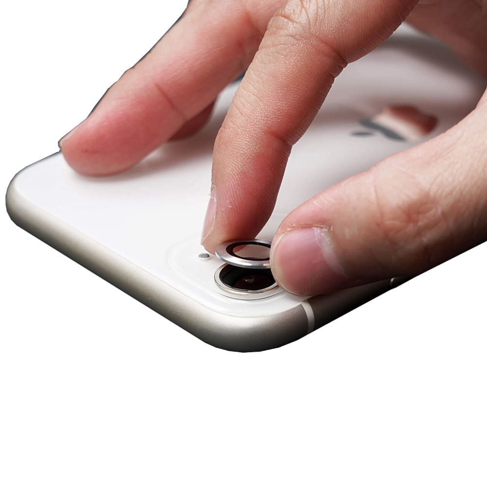 Protector de Cámara Metálico Compatible con iPhone 12-12 Mini Azul I  Oechsle - Oechsle