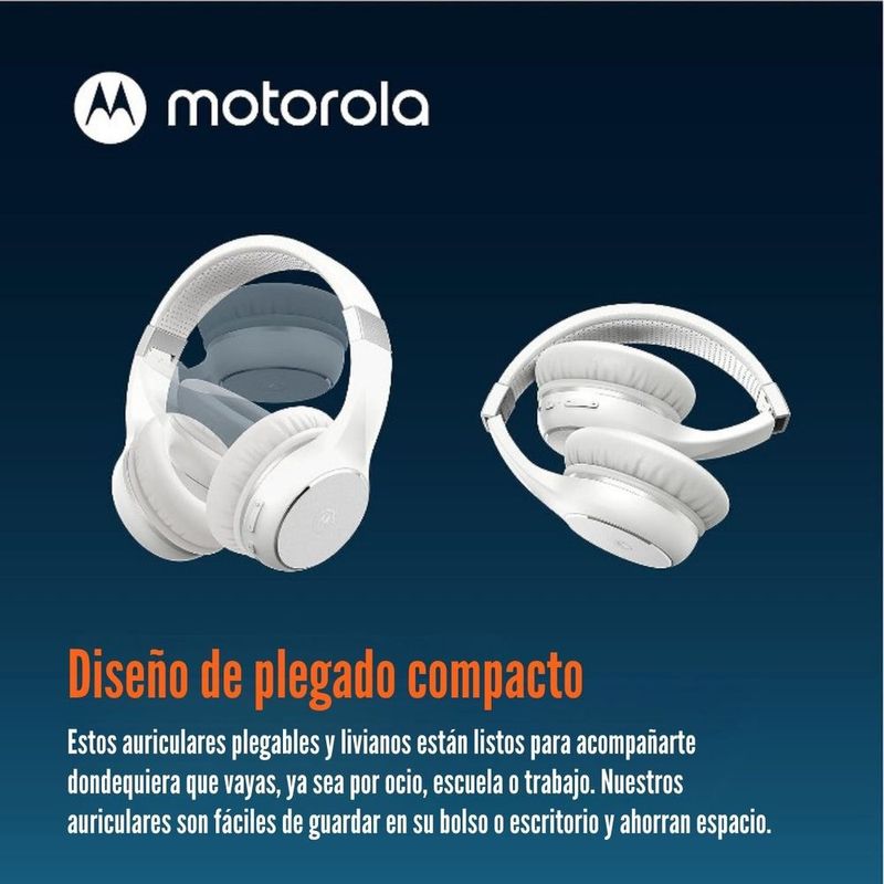 Moto Surround y Moto Pulse, los nuevos auriculares inalámbricos de