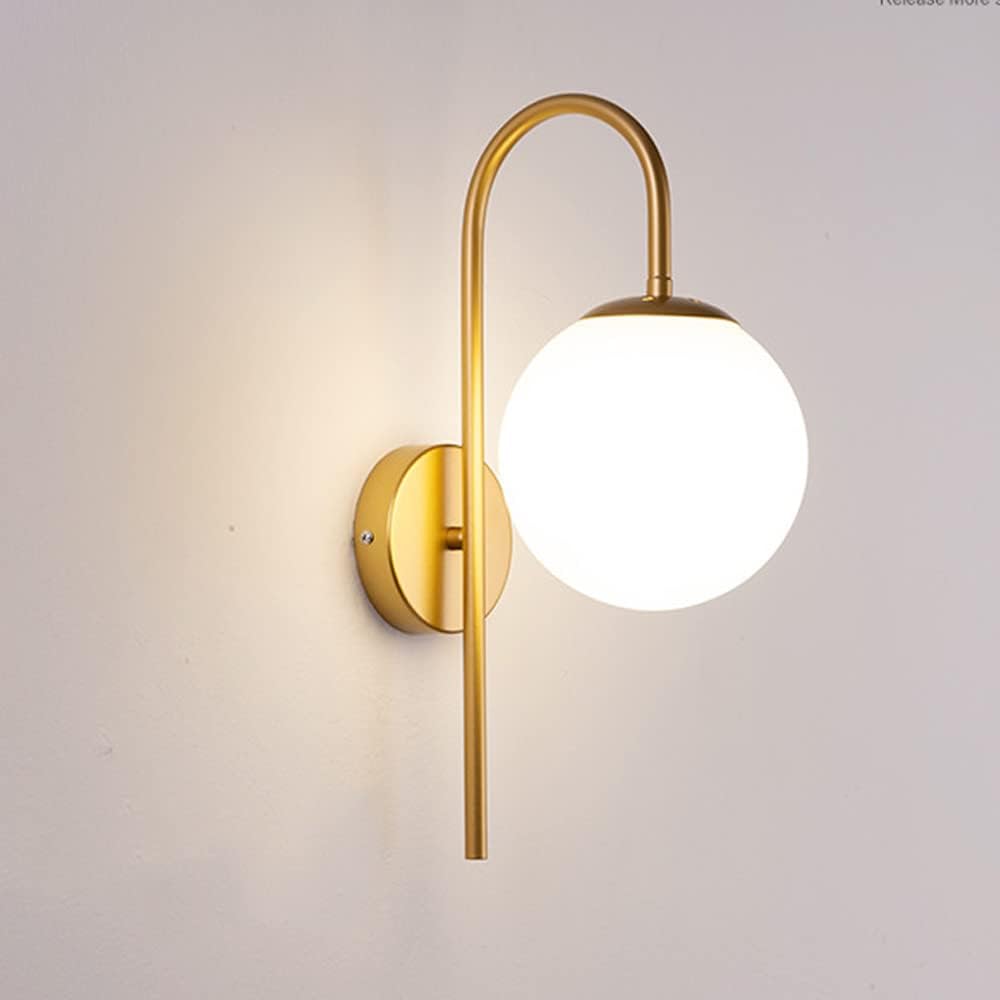 lámpara bola de cristal