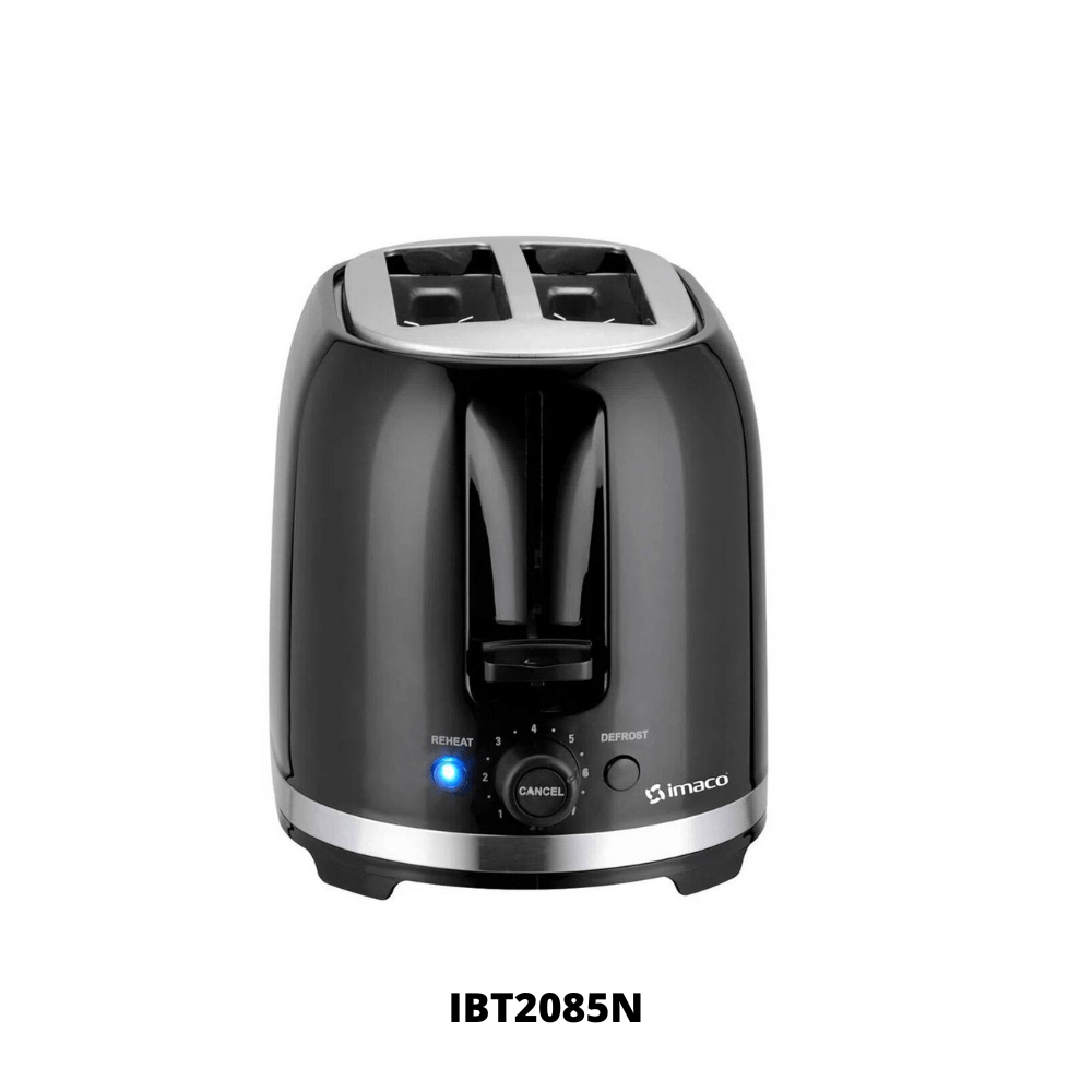 Tostadora Imaco Para 2 Panes Negro 850W - IBT2085N