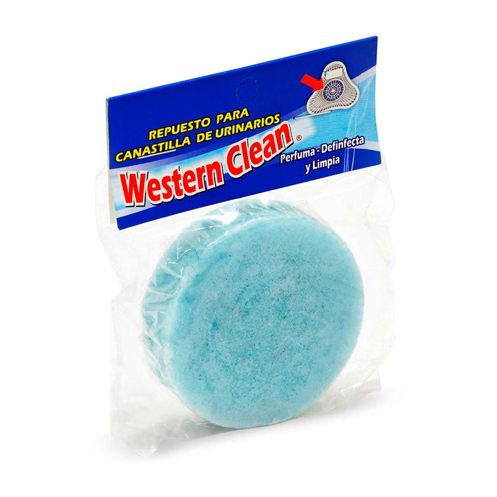 Pastilla Desinfectante Big Blue para Canastilla Western Clean