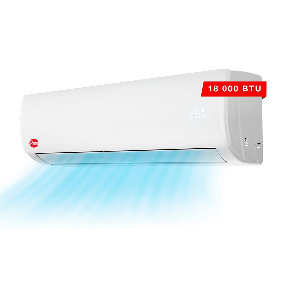 Aire Acondicionado Split Rheem On-Off Frío R410A 18000 BTU/h Blanco