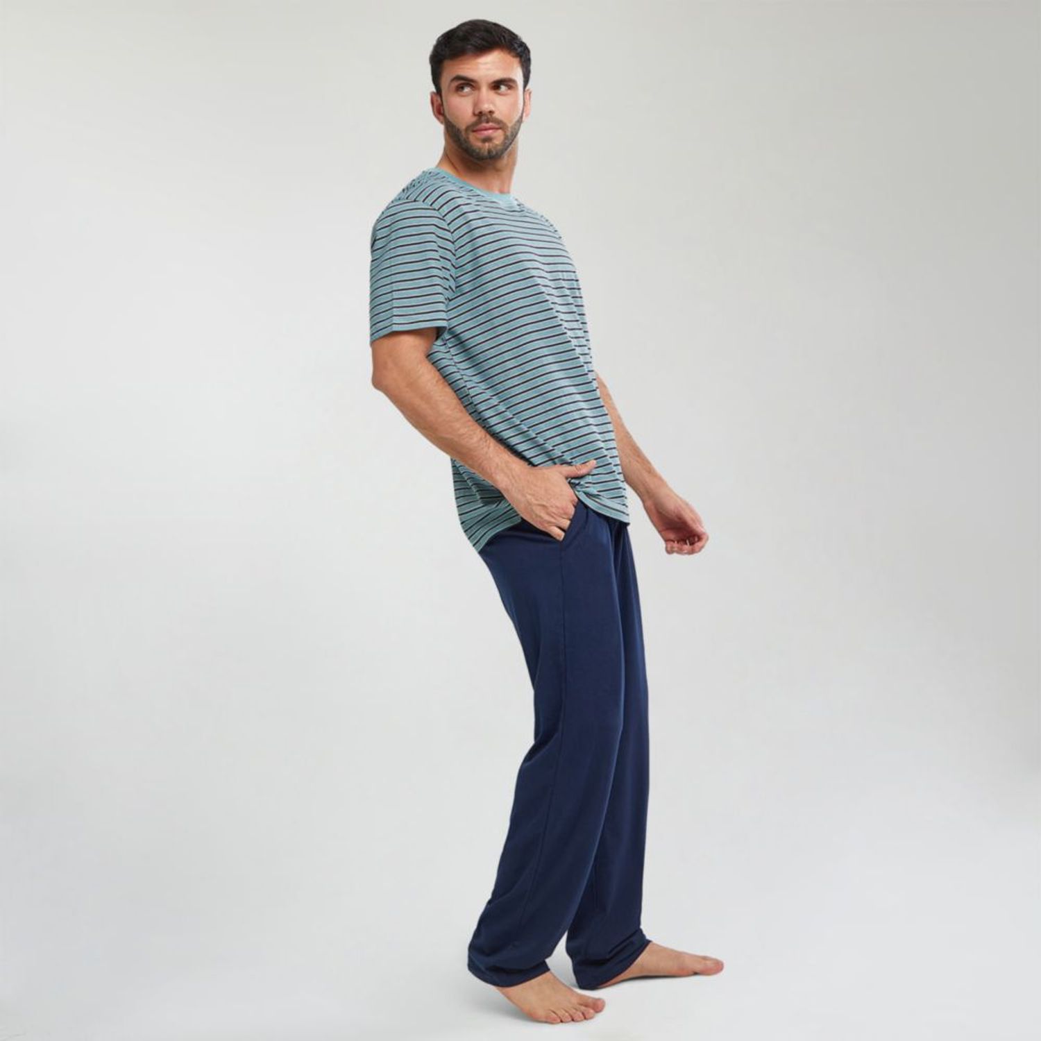 Pantalon pijama largo online hombre