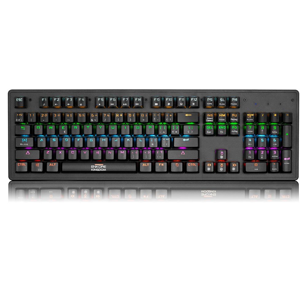 Teclado Gamer Rgb Usb Enkore Kingdom Enk1001