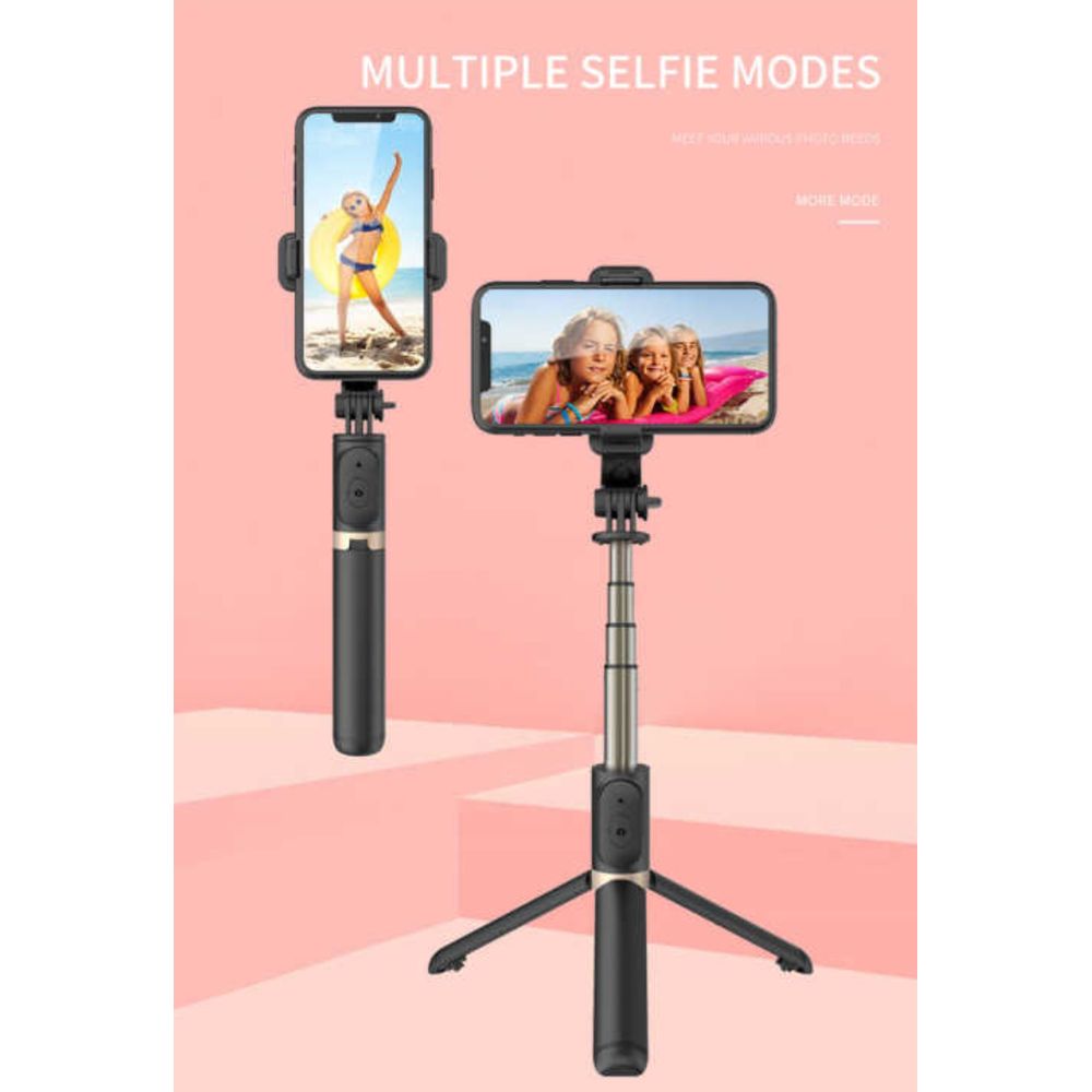 Palo Selfie Plegable Trípode Gimbal Para Celular Y Gopro - Promart