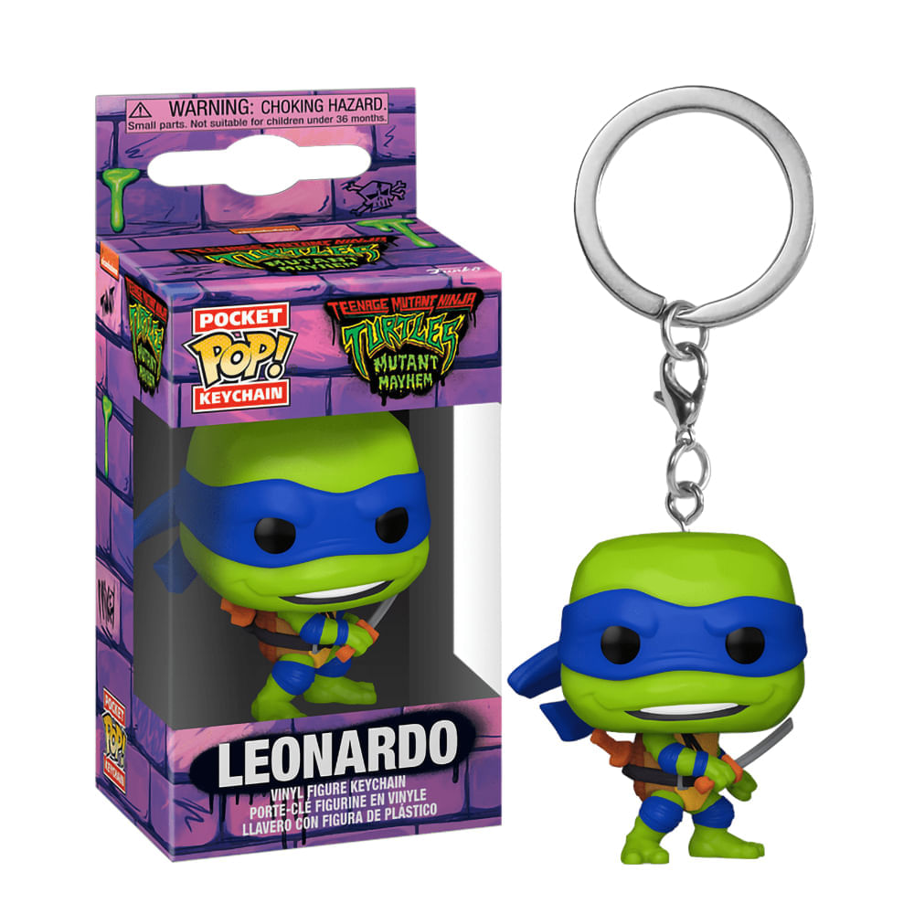 Funko Pop Leonardo de Las Tortugas Ninja Mutant Mayhem