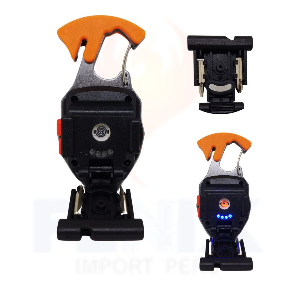 Llavero multifuncional 5 en 1 CAFINI - Naranja