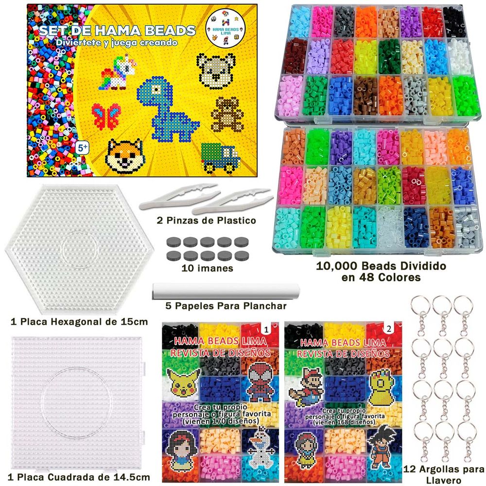 Set de Art Hama Beads Full Color de 48 Colores I Oechsle - Oechsle