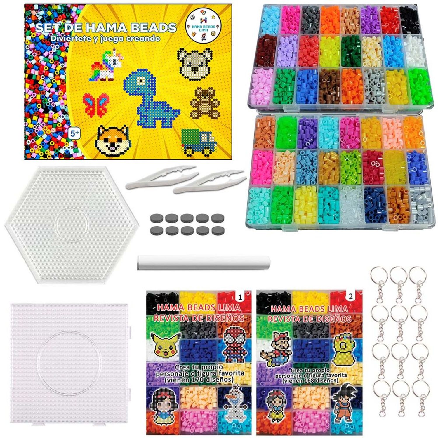 Set de Art Hama Beads Full Color de 48 Colores I Oechsle - Oechsle