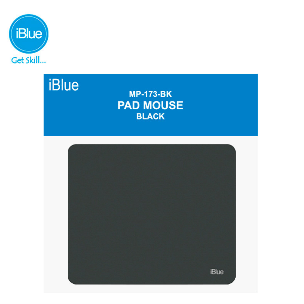 Pad Mouse Iblue Plano 22Cm x 18Cm MP173BK Negro I Oechsle - Oechsle