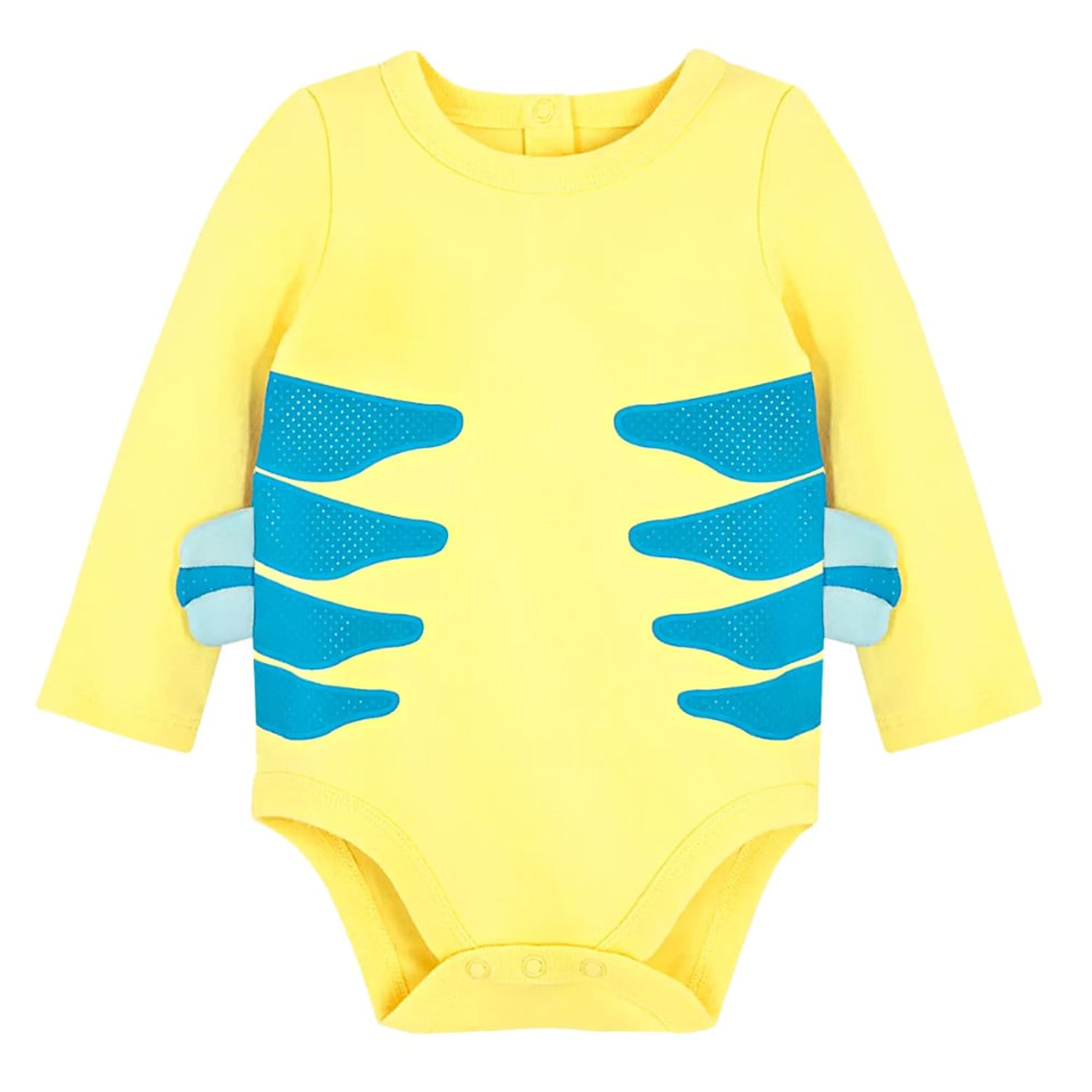 Disfraz Body Disney Store Flounder La Sirenita Bebé Talla 18-24 Meses ...