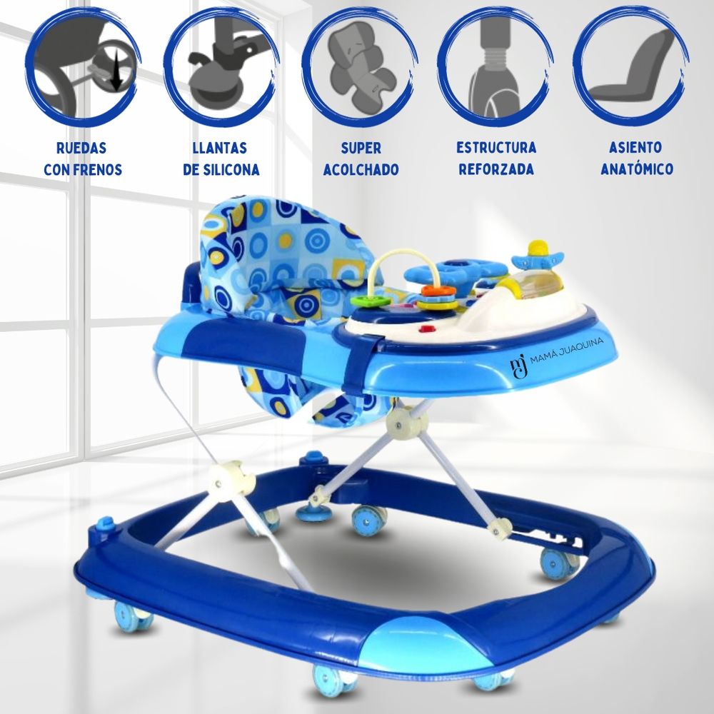 Andador para Bebé Musical Baby Kits Timon New Azul I Oechsle - Oechsle
