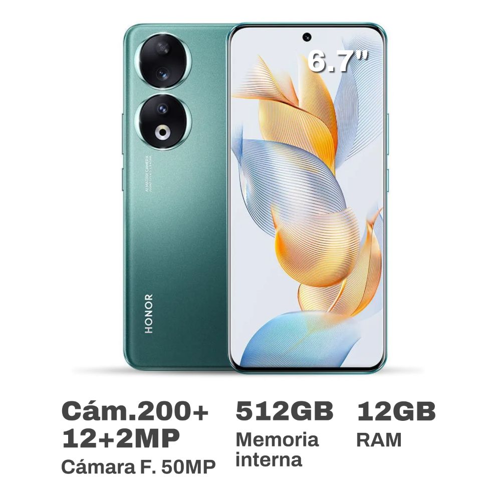 Honor 90 5G Dual SIM 512 GB verde 12 GB RAM
