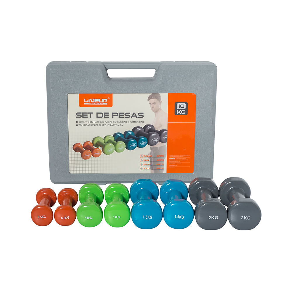 Set-de-Pesas-LS2308-10Kg-840540-1 Set-de-Pesas-LS2308-10Kg-840540-1
