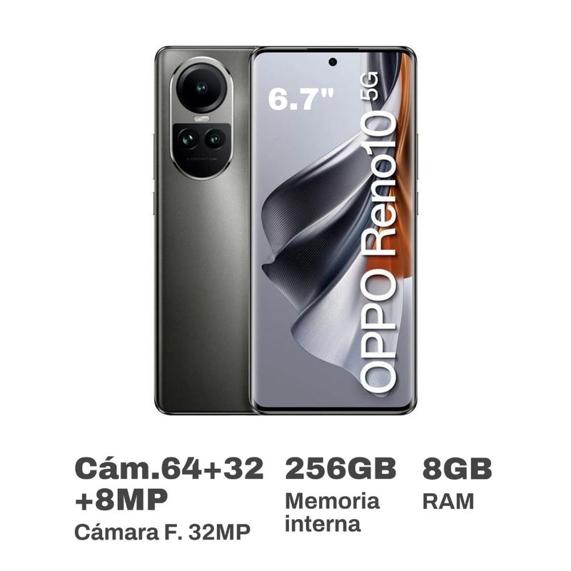 Celular Xiaomi Redmi 10 5G 128GB 4GB Ram Color Gris - Promart