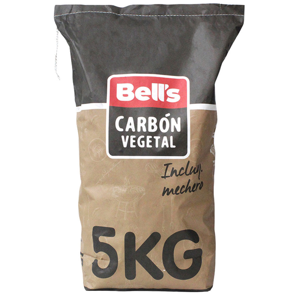 Carbón BELL'S Bolsa 5Kg c/ Mechero
