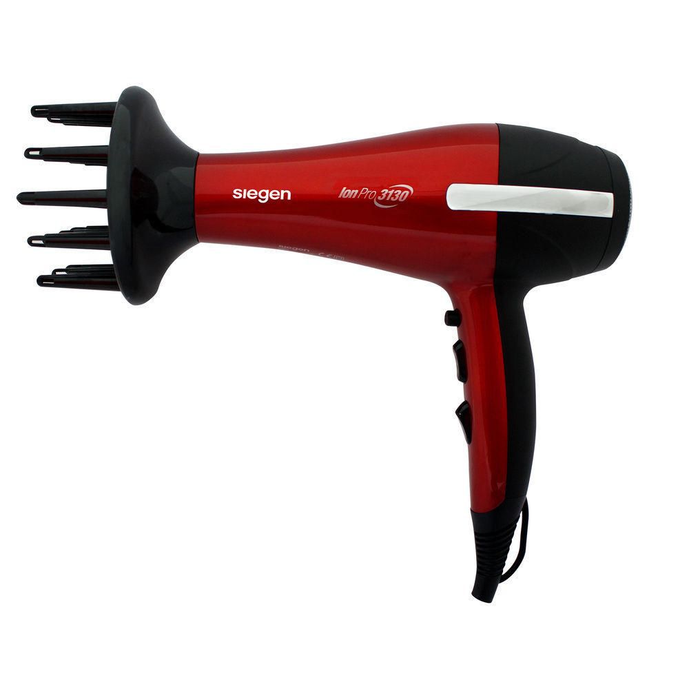 Secadora de Cabello Siegen SG-3130 Rojo Oechsle