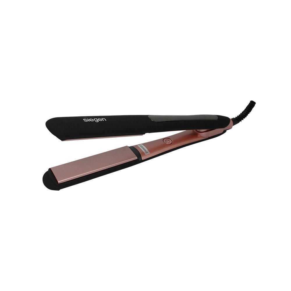 Alisador Siegen SG-3820 Negro con Rosado