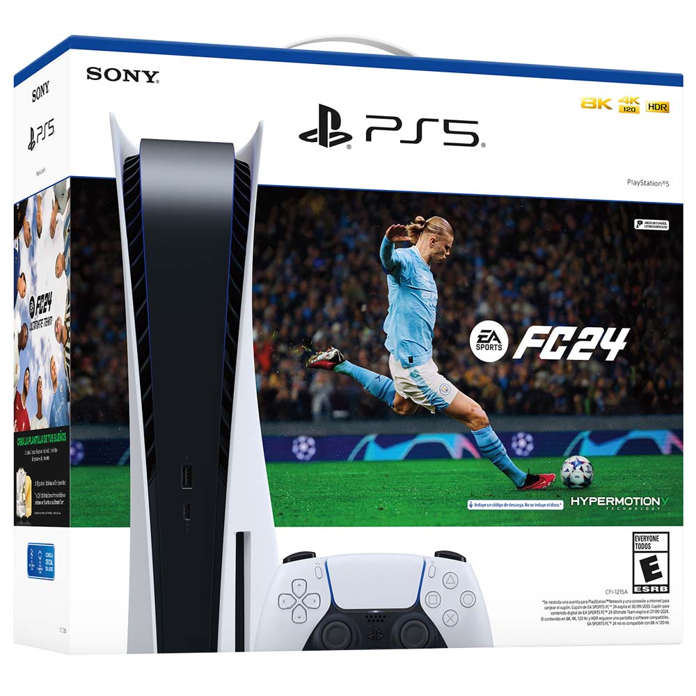 Consola SONY PS5 HW Standar EA FC 24 Fútbol - Oechsle