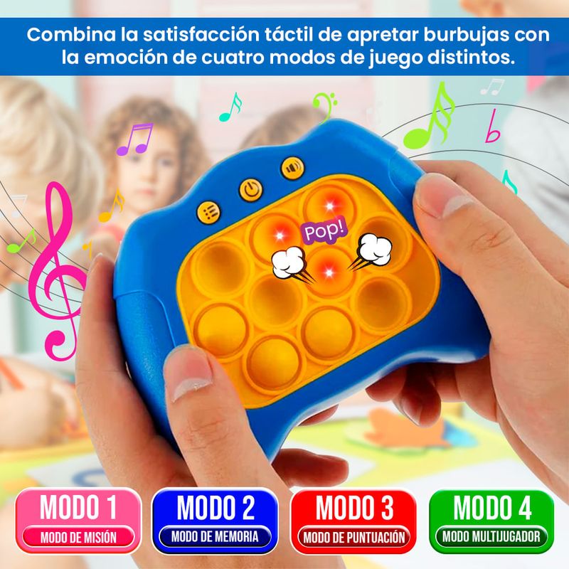 Pop it Electrónico Niño- Juguete Anti-Estrés juego LED I Oechsle - Oechsle