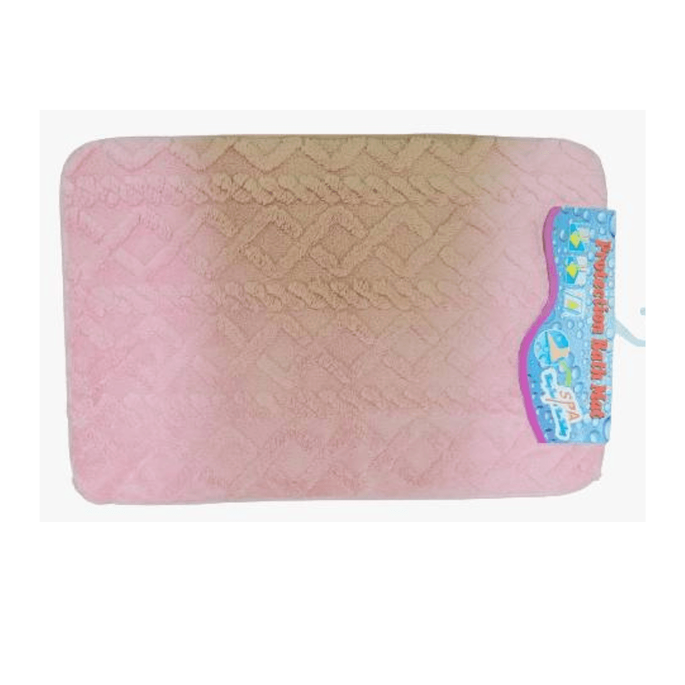 Alfombra Rectangular para Piso Rosado