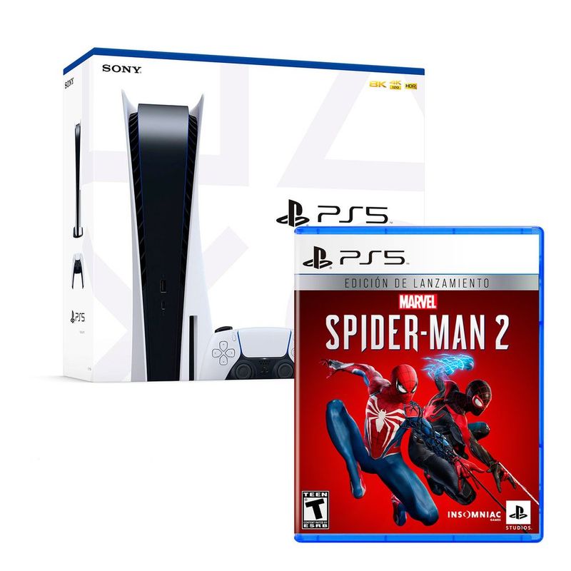 PlayStation 5 Consola Con Lectora Ed. Limitada Spider-Man 2 — Game