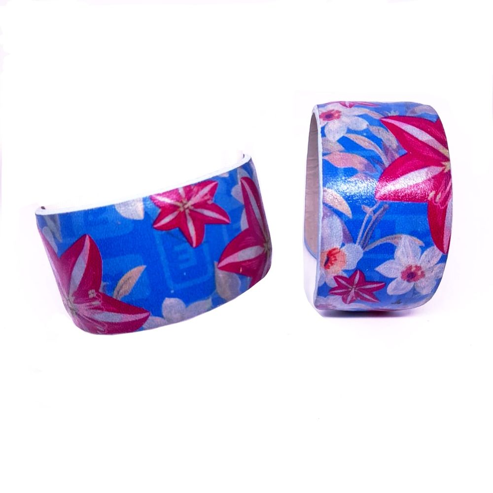 Puñera de Cuero Estampado Llano Marialu Creaciones 3