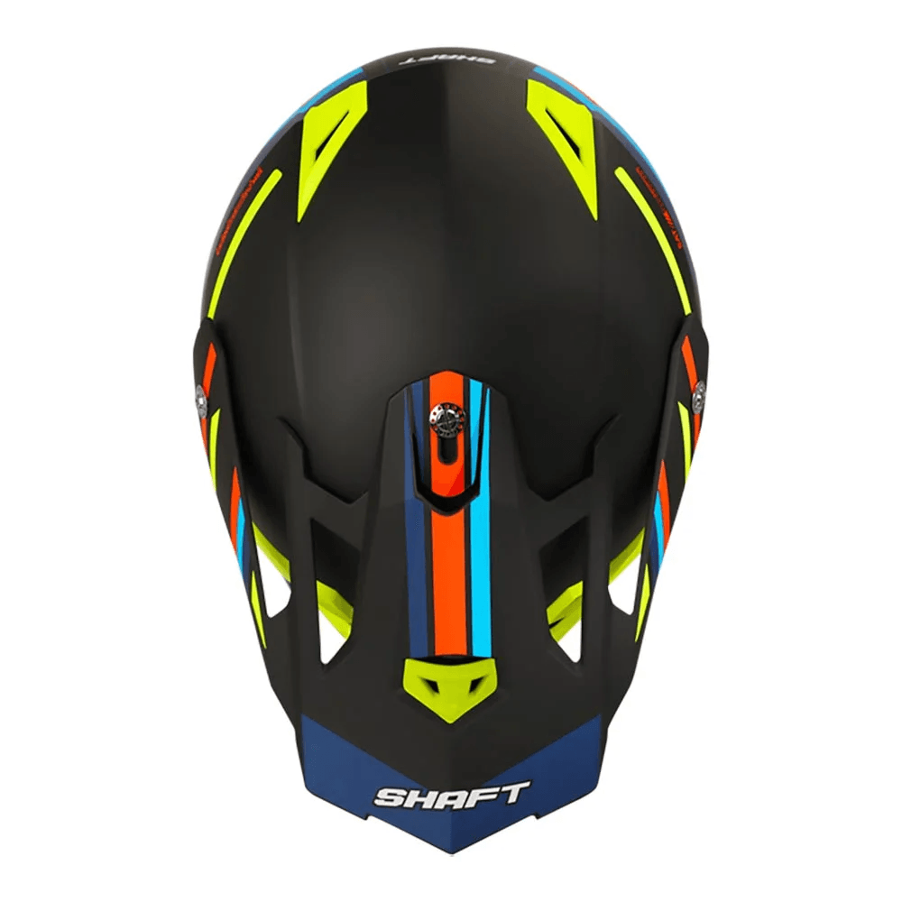 Casco Shaft Mx33 Raptor Dex Negro Amarillo L I Oechsle Oechsle