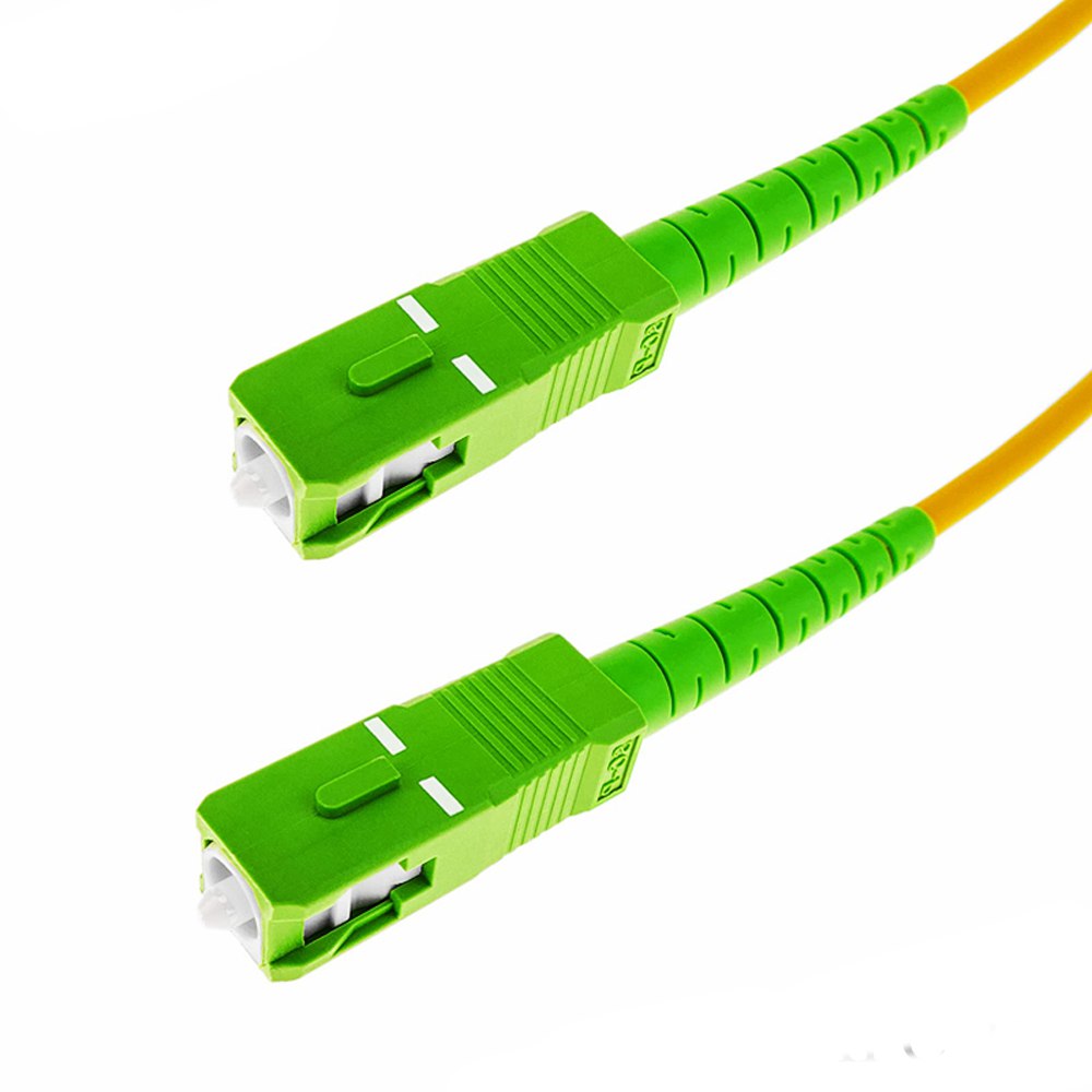 Cable Patch Cord de Fibra Optica OM3 3.0mm SC-SC APC 9/125 5 Metros