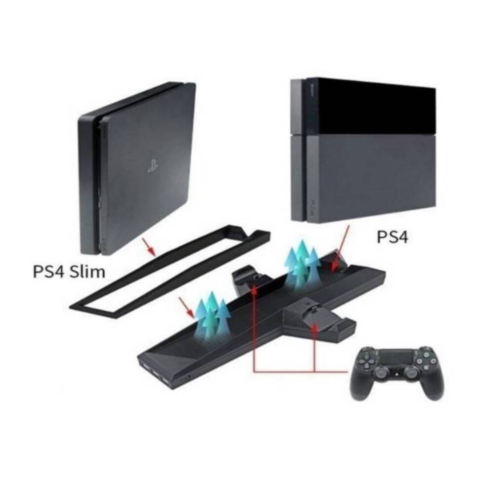 Soporte de pared para PlayStation 4, Base de almacenamiento para consola  PS4 Pro/Slim, accesorios