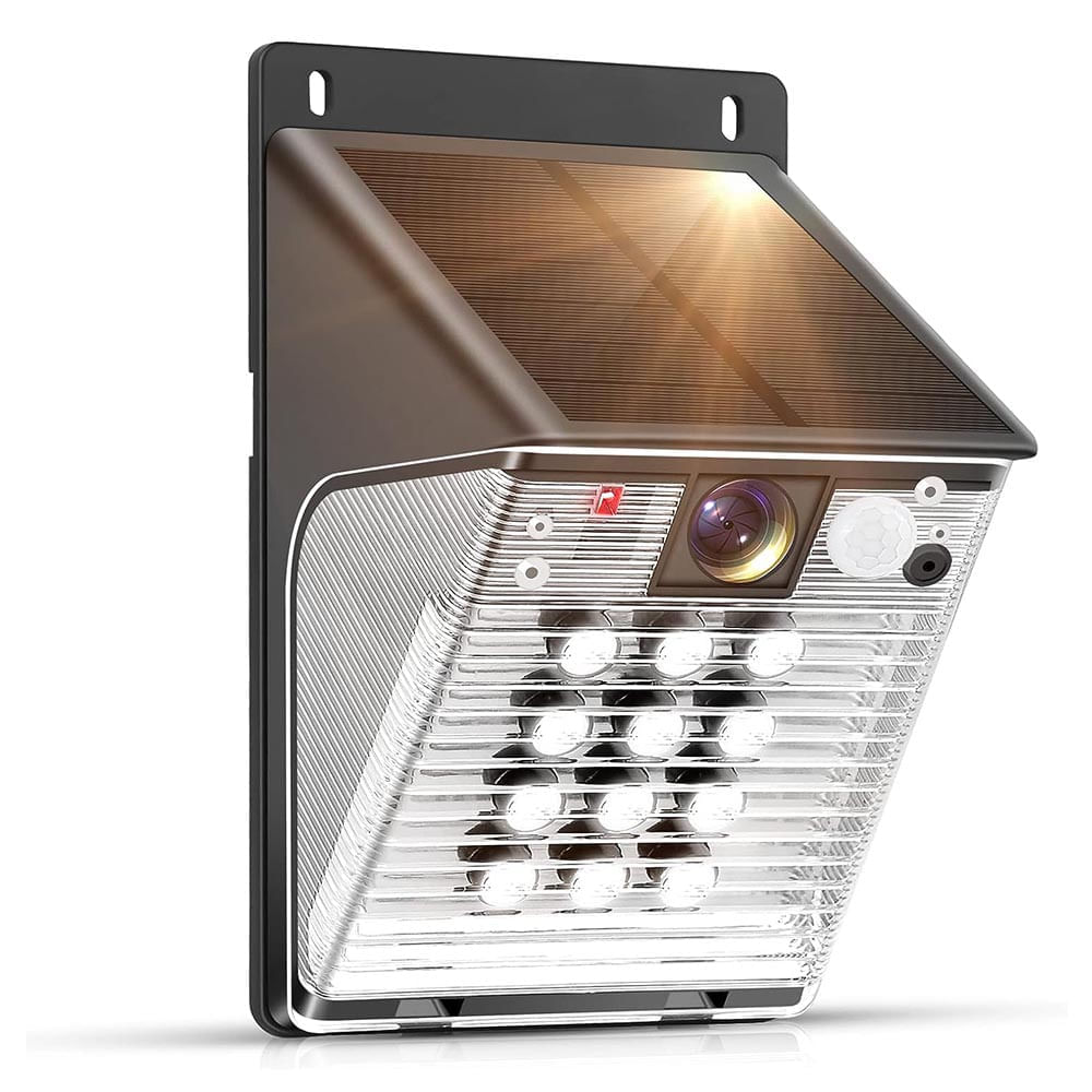 Cámara de Seguridad Solar WIFI 2.4Ghz Inalámbrica 1080P SC020 Para Exteriores, Visión Nocturna IP66