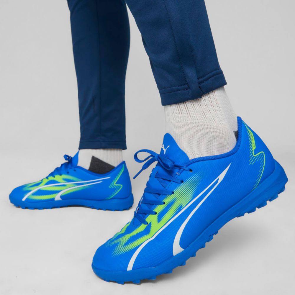 Zapatillas Fútbol para Hombre Negra Plantilla Azul - Puma