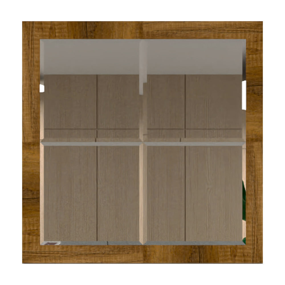 Espejo Olivo Cuadrado 92x92cm Tuhome