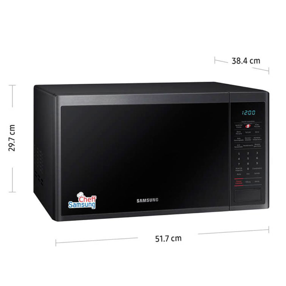 Horno Microondas Samsung 32L MS32J5133AM/PE Gris