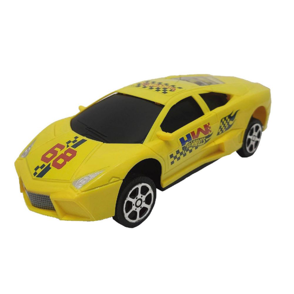 Carro De Juguete Hot Wheels Value Speed Amarillo