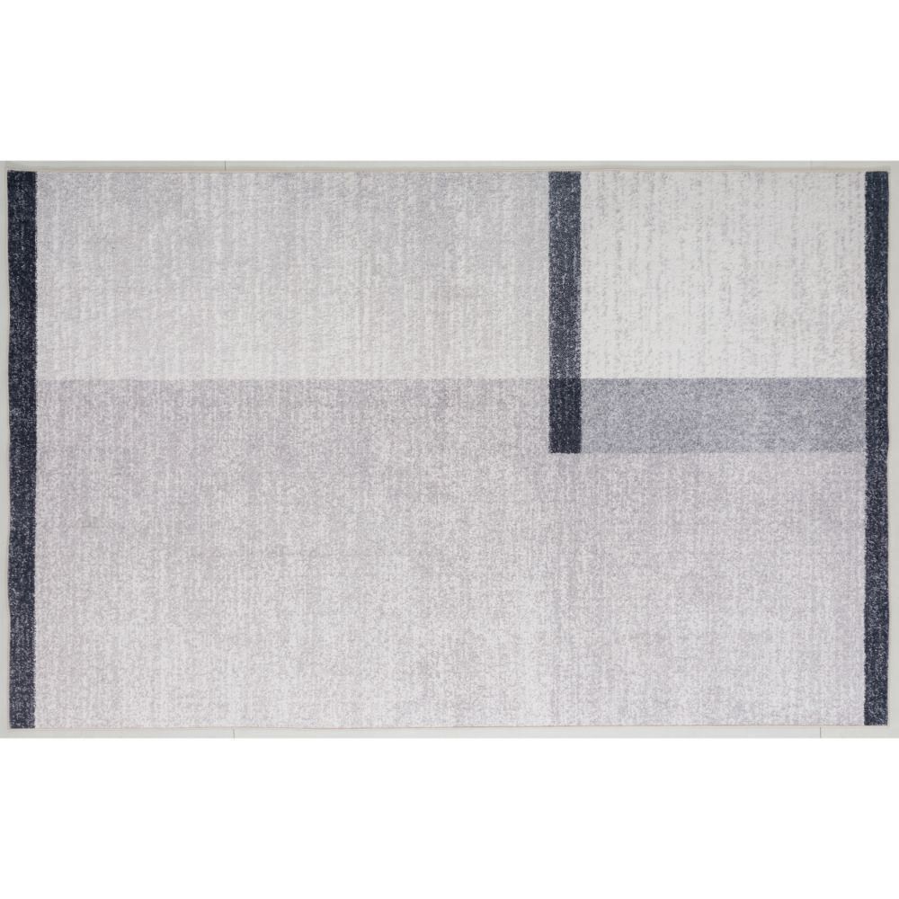 Alfombra fox lisa 160x230 cm gris