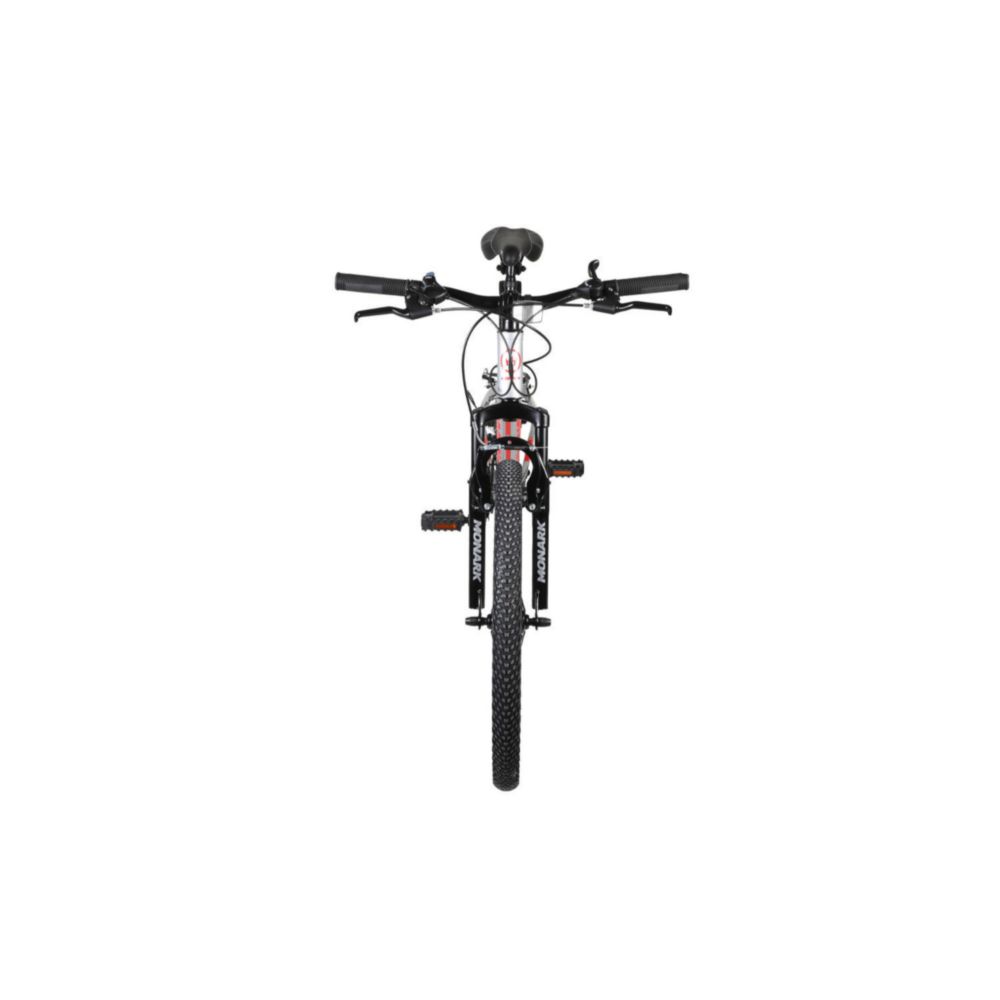 Bicicleta Para Hombre Monark Mkp Mirage Aro 24 Gris Y Rojo