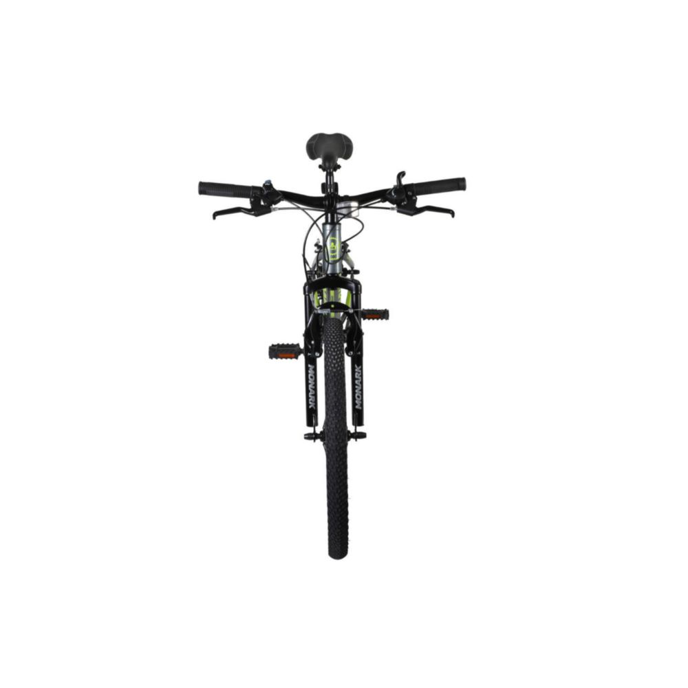 Bicicleta Para Hombre Monark Mkp Mirage Aro 24 Gris Y Amarillo