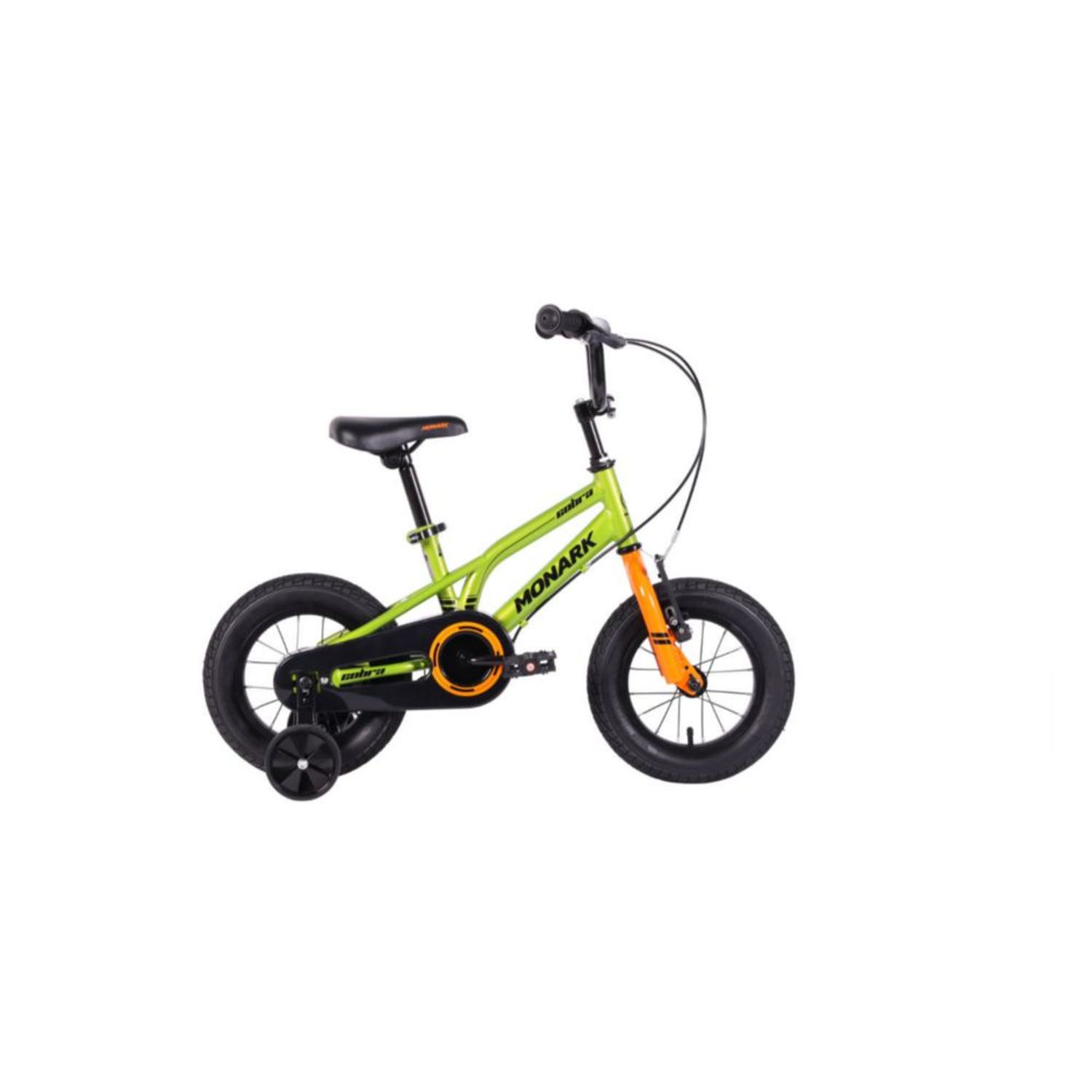 Bicicleta Para Niño Monark Mkp Cobra Aro 12 Verde Y Naranja