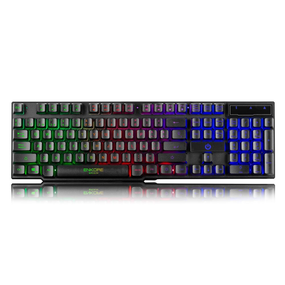 Teclado Gamer Rainbow Enkore Brain Enk603